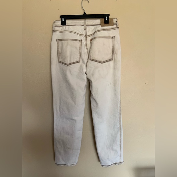 H&M jeans with hand painted moon phases - Picture 2 of 3